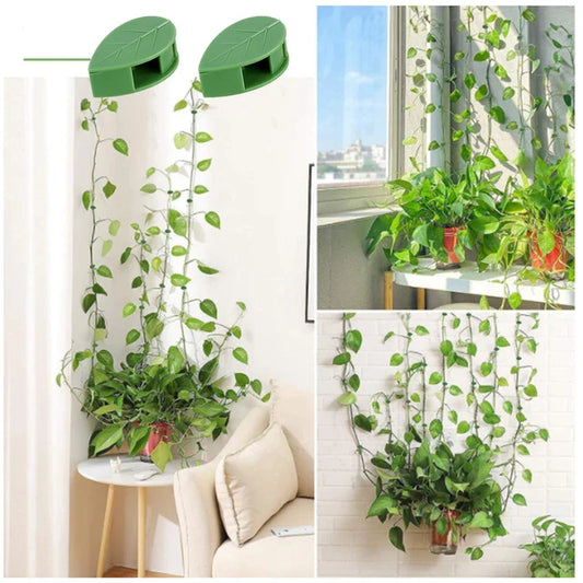 10pc Leaf Shape Plant Holder