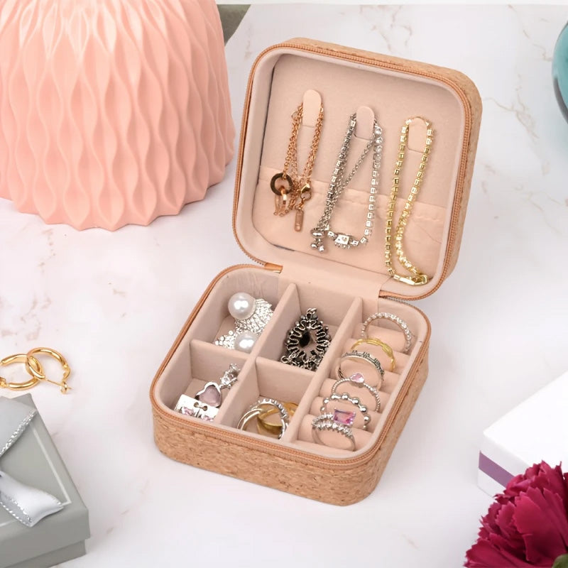 Vintage Blossom Jewelry Storage Case