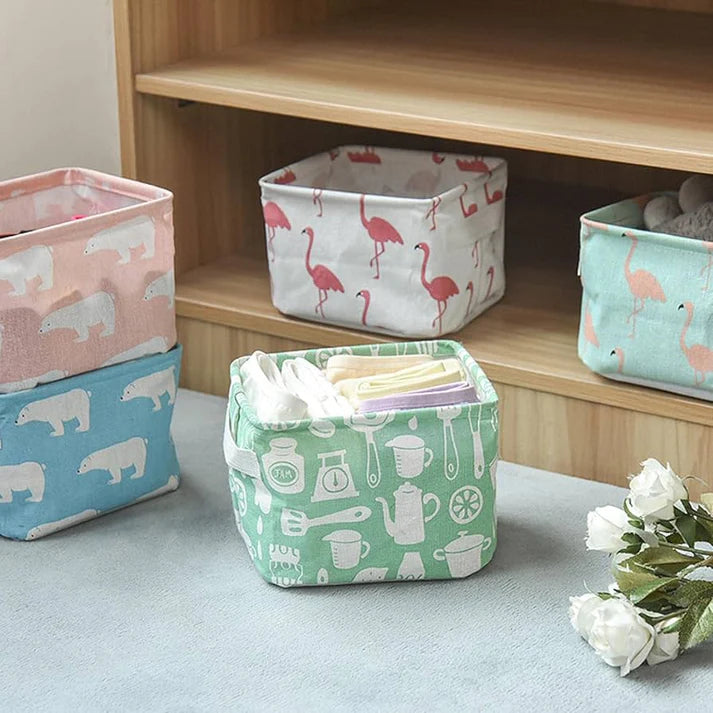 3Pcs Mini Folding Basket