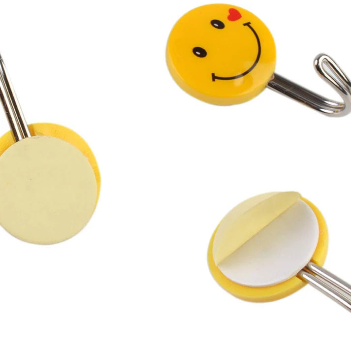Fun Emoji Hooks For Walls (5 Pieces)