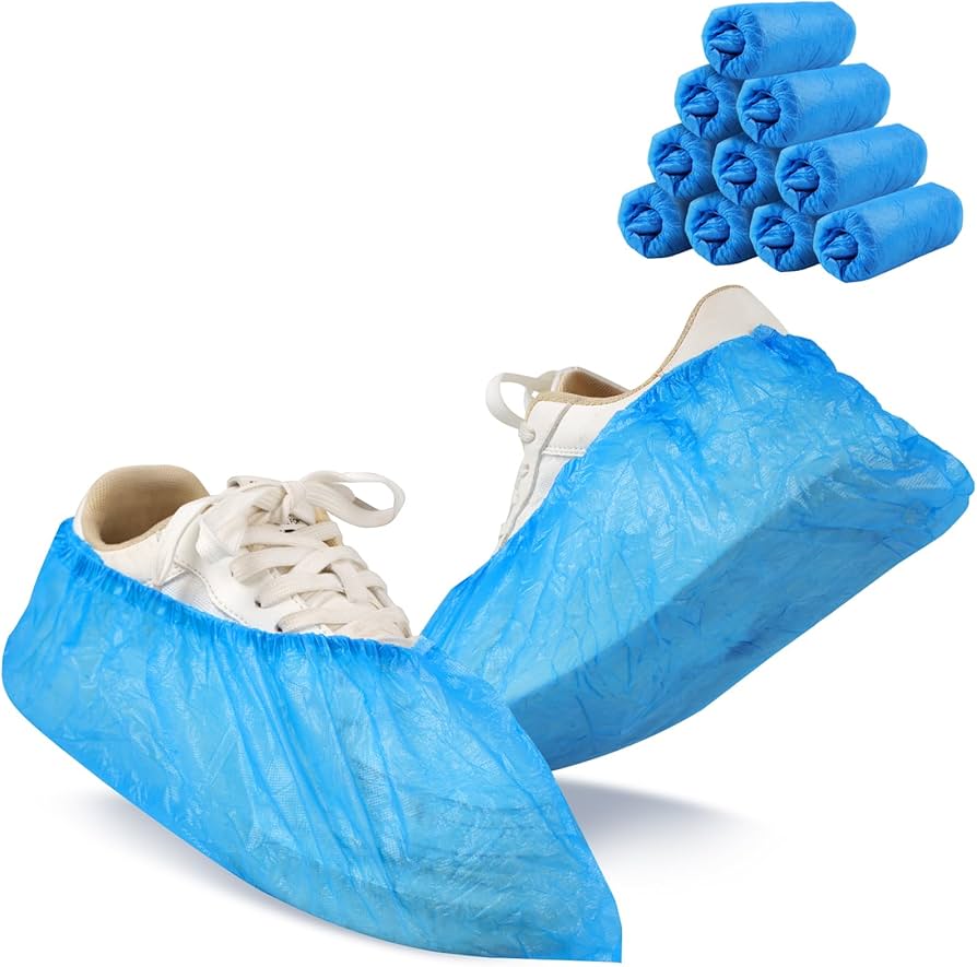 10Pcs Disposable Shoe Cover Quick Wear & Remove