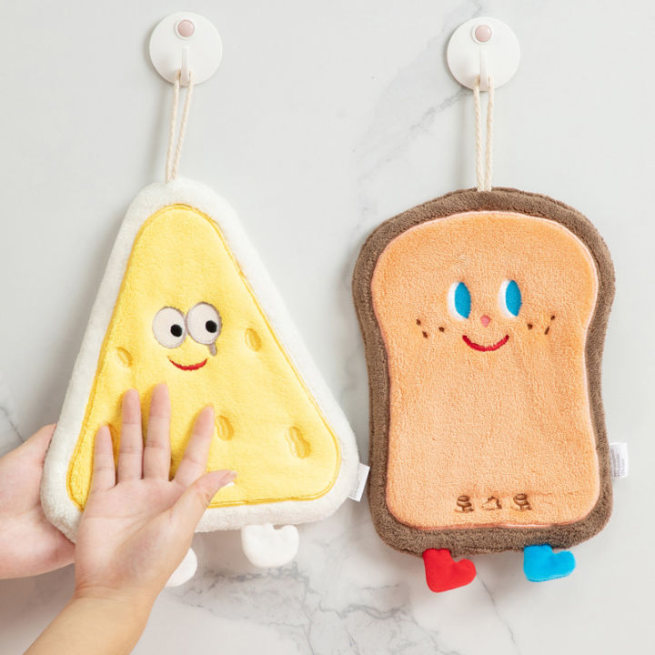 1Pc Cute Hand Towel Highly Absorbent & Soft
