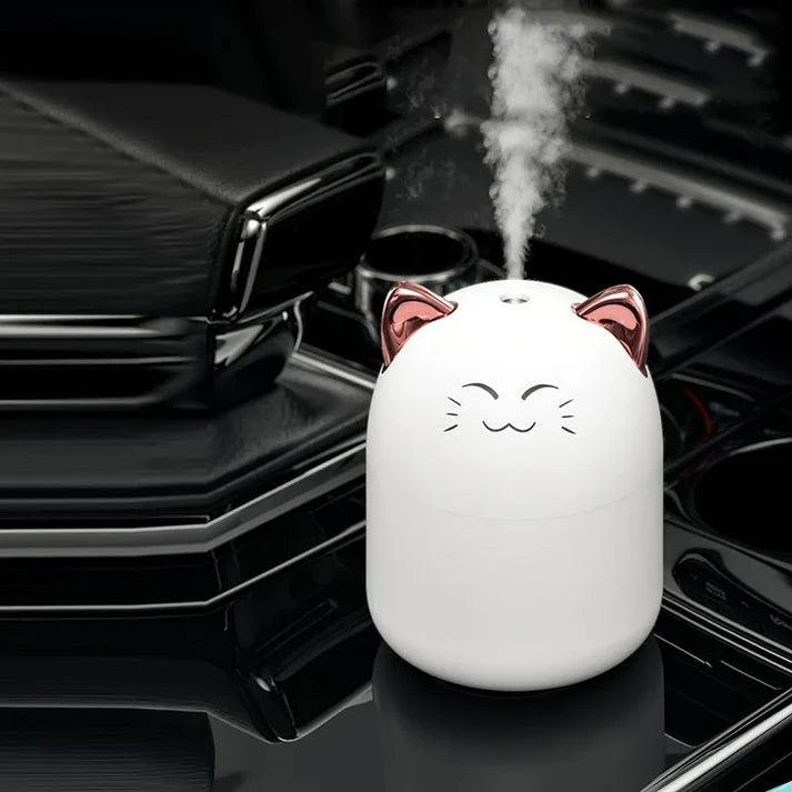 Portable USB Mist Maker – Small Desktop Air Humidifier