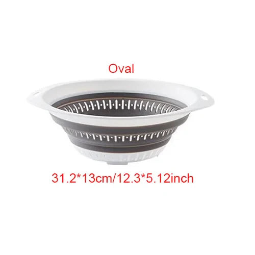 FlexFold Silicone Sink Strainer Bin