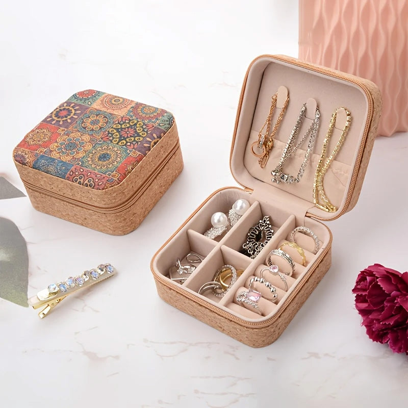 Vintage Blossom Jewelry Storage Case