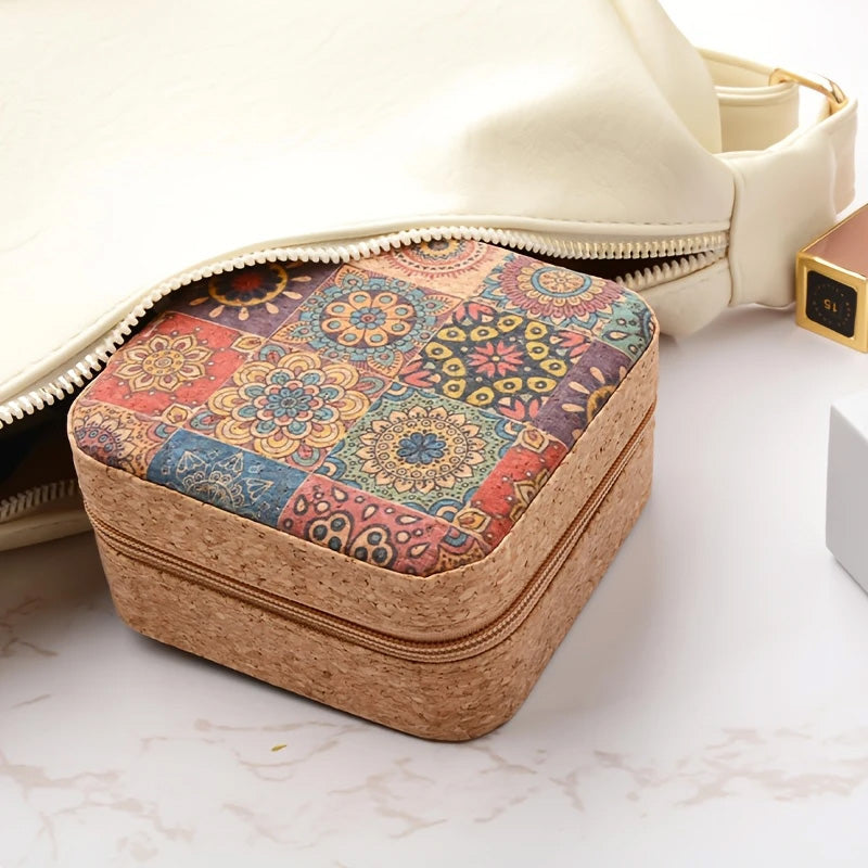 Vintage Blossom Jewelry Storage Case