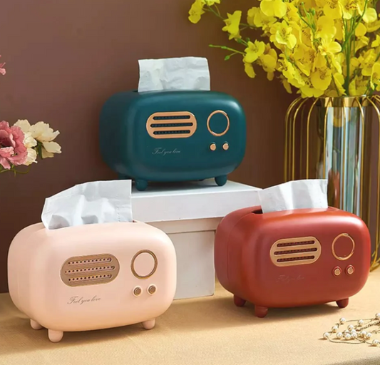 Radio Tissue Box, Home and Living