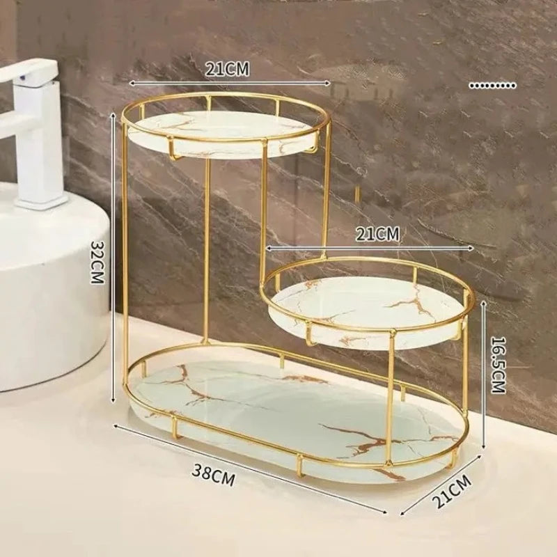 Three-Tier Expandable Vanity Organizer
