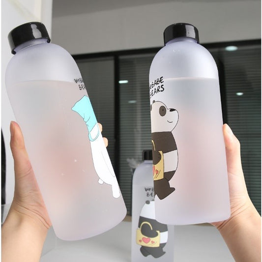 We Babe Bears Transparent Water Bottle