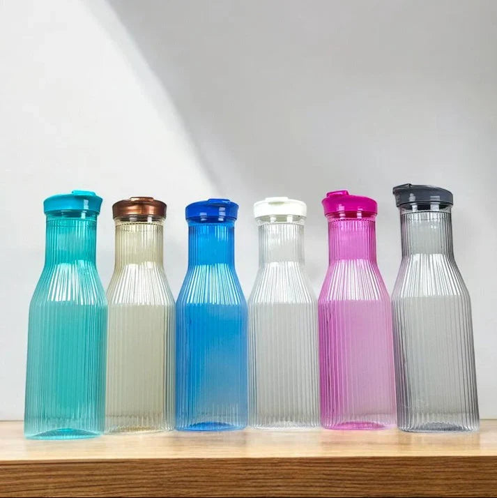 1PC Modern Linear Plastic Bottle