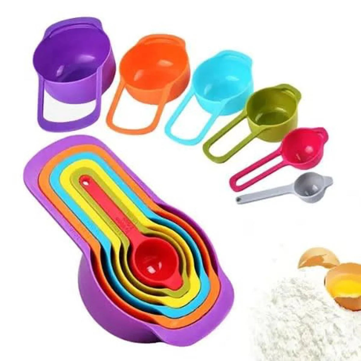 6 Piece Spoon Set Precise Measurements For Cooking