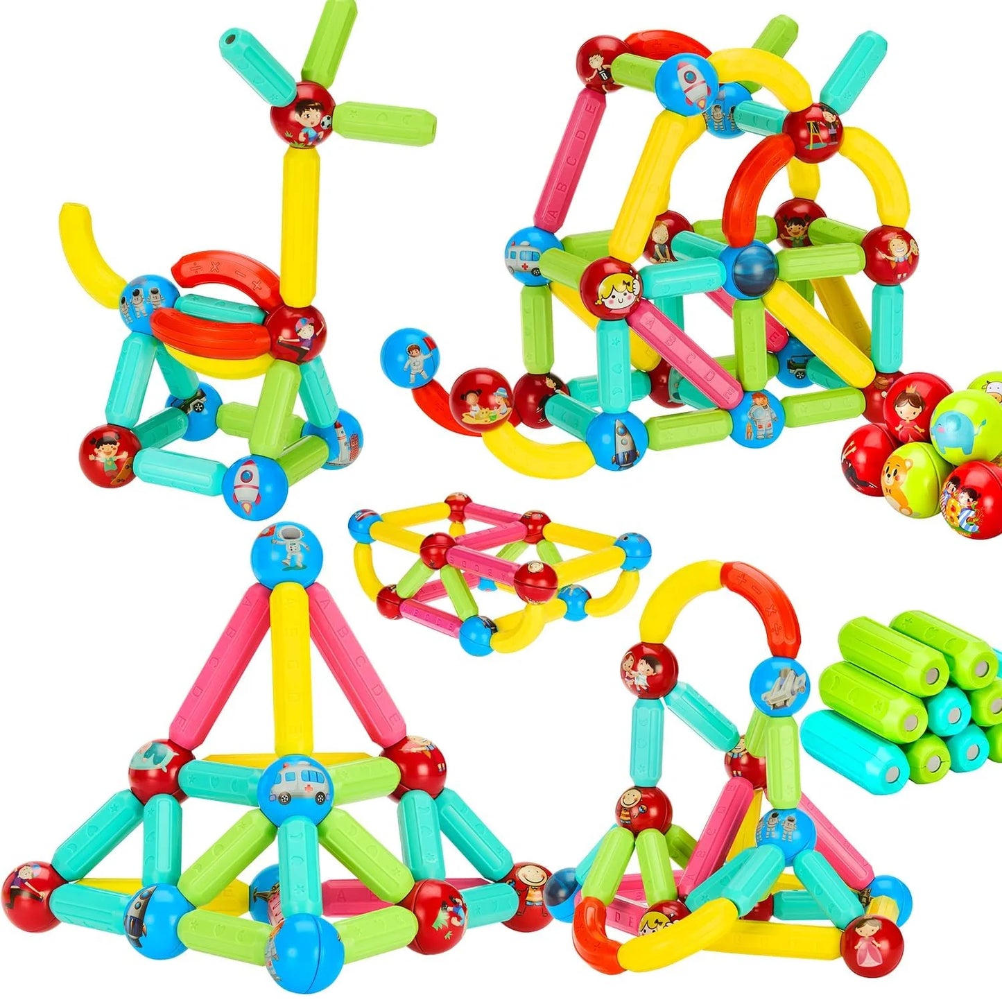 Magnetic Building Blocks (36 PCS)