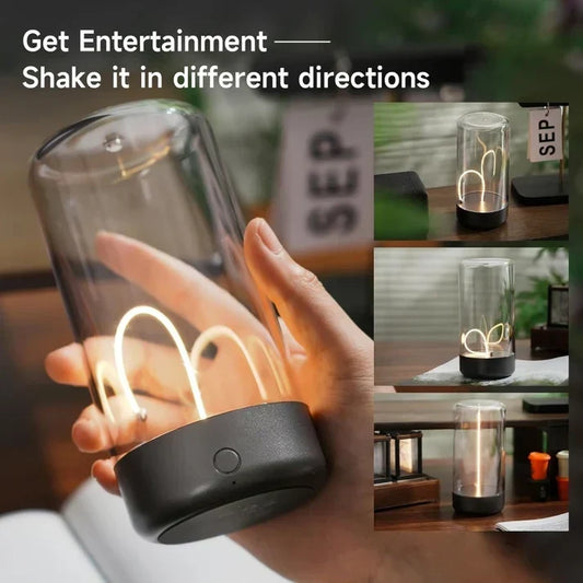 Magnetic Ambient LED Light Rechargeable Desk & Bedside Lamp