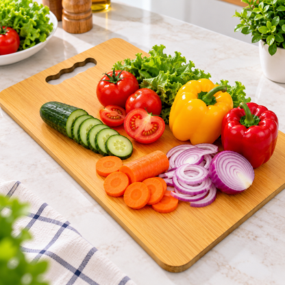 1. Rectangular Fruit Cutting Board – Practical Kitchen Prep Board