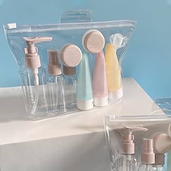 11Pcs Travel Makeup & Skincare Kit