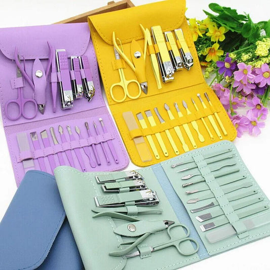 16Pcs Manicure Set, Health and Beauty 