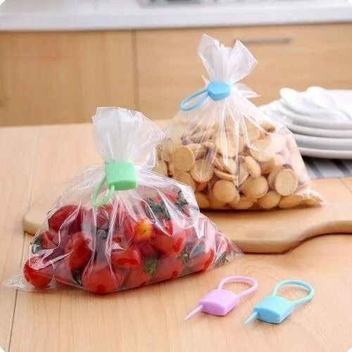  3Pcs Lock Shape Sealing Clip