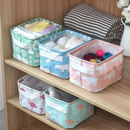 3Pcs Mini Folding Basket