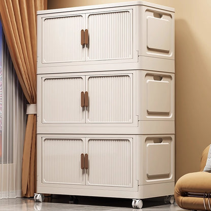 3 Layer Folding Wardrobe, Home and Living 