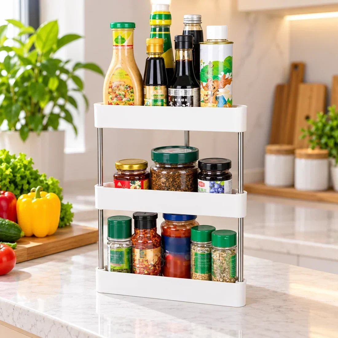 3 Layer Multifunctional Storage Rack