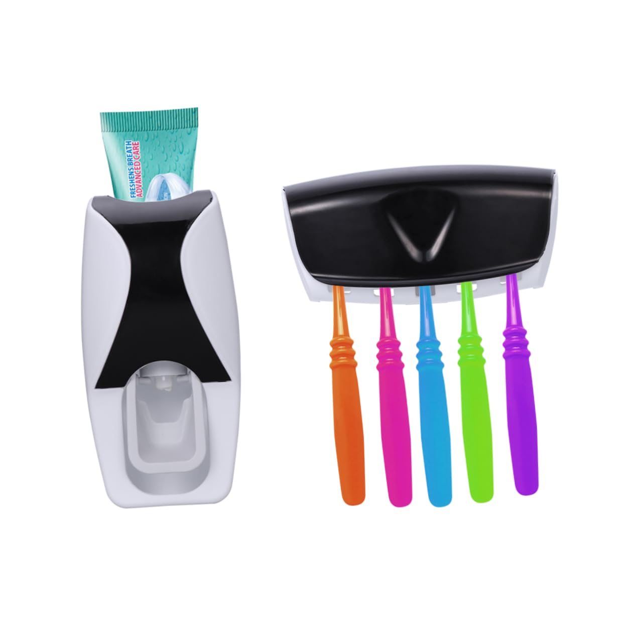 Automatic Toothpaste Black Holder (Randomly Color)