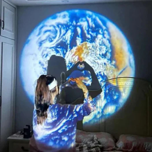 Twilight Moon Light Mini Projector