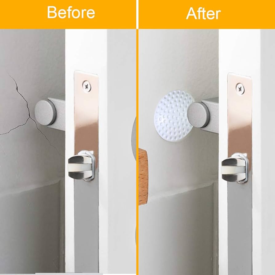 5Pcs Rubber Wall Protector, Home and Living 