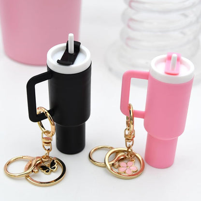 Minty Chill Tumbler Keychain