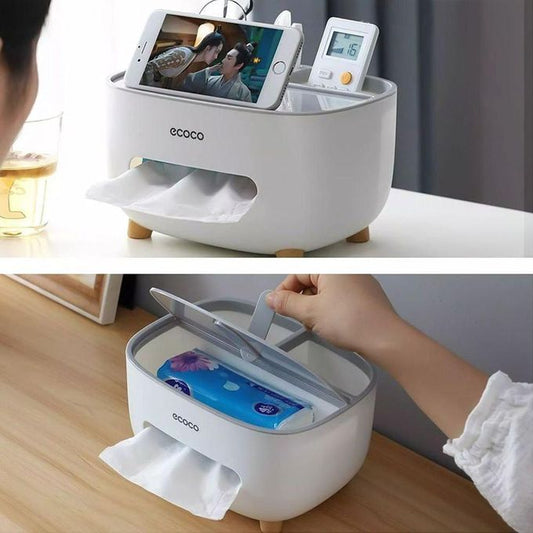 All-in-One Tissue Box Organizer, Home and Living 