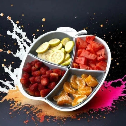 Apple Shape Snack Tray – Stylish Fruit & Snack Serving Dish