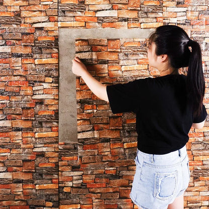 Brown Brick Sheet, Home and Wall Decor