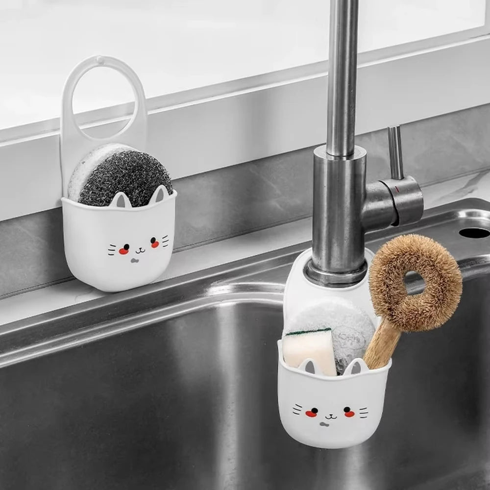 Cat Sink Hanging Basket