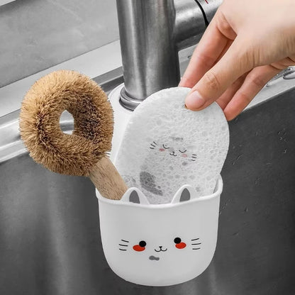 Cat Sink Hanging Basket