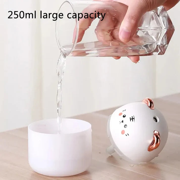 Portable USB Mist Maker – Small Desktop Air Humidifier