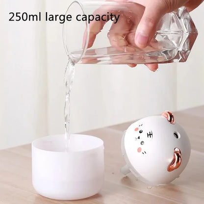 Portable USB Mist Maker – Small Desktop Air Humidifier