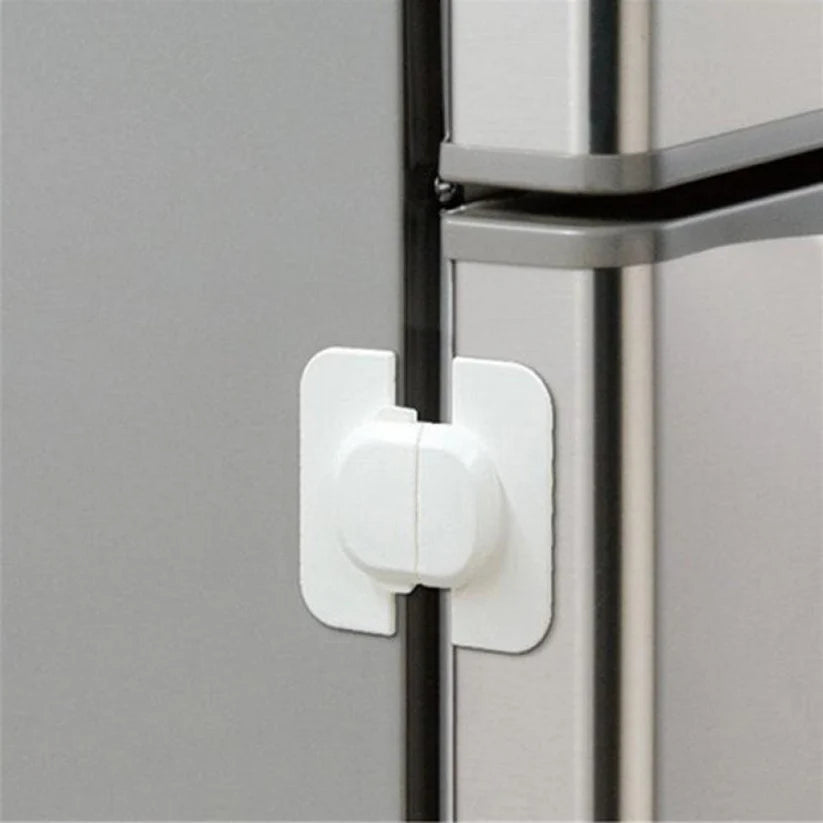 Strong Hold Anti Open Refrigerator Safety Clip Lock