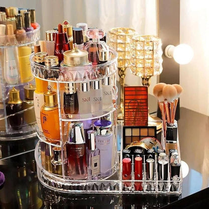 Portable Transparent Makeup Case