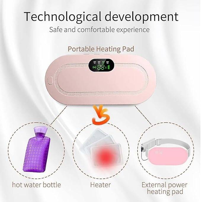 Smart Electric Cramp Relief Belt With Heat Therapy