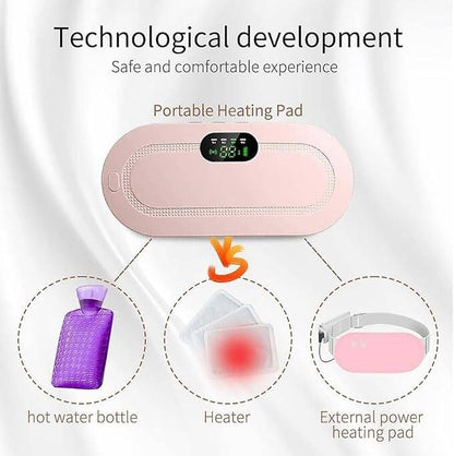 Smart Electric Cramp Relief Belt With Heat Therapy