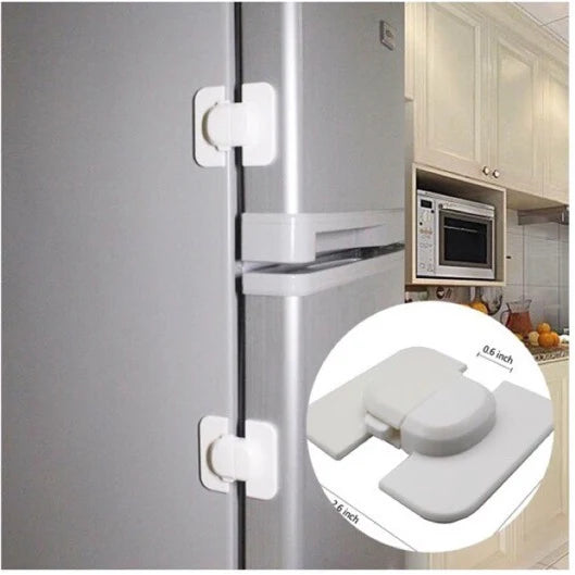 Strong Hold Anti Open Refrigerator Safety Clip Lock