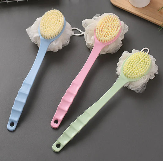 360° Reach Body Loofah – Long Handle Design