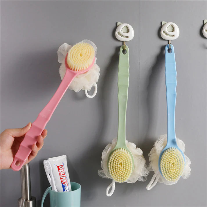 360° Reach Body Loofah – Long Handle Design