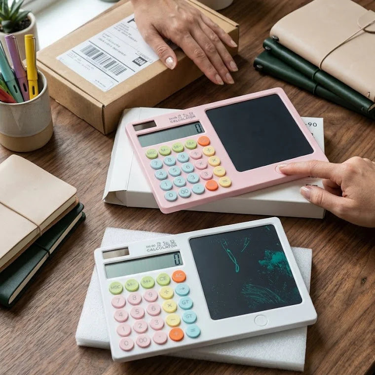 LCD Corporate Executive Calculator With Advanced Notepad