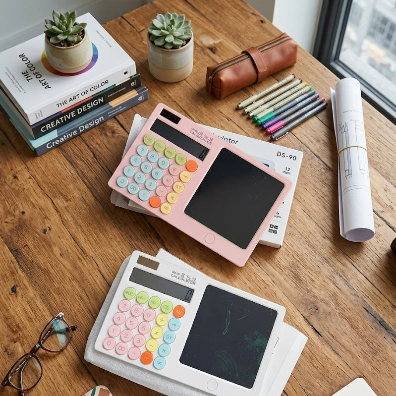 LCD Corporate Executive Calculator With Advanced Notepad
