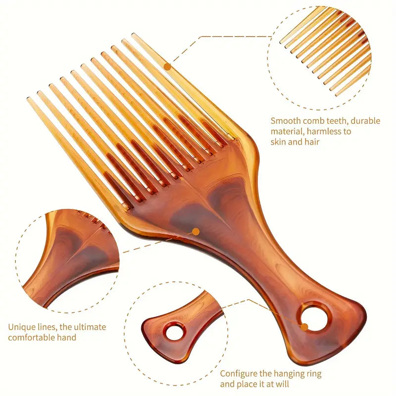 Long Teeth Plastic Comb
