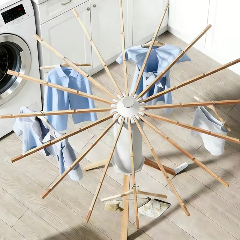 Multi-Arm Rotating Clothes Hanger – Outdoor & Indoor Drying Rack