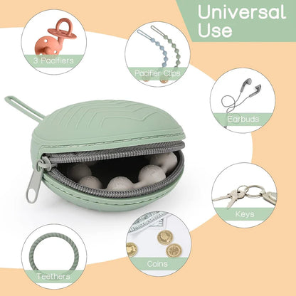 Round Air buds Pouch