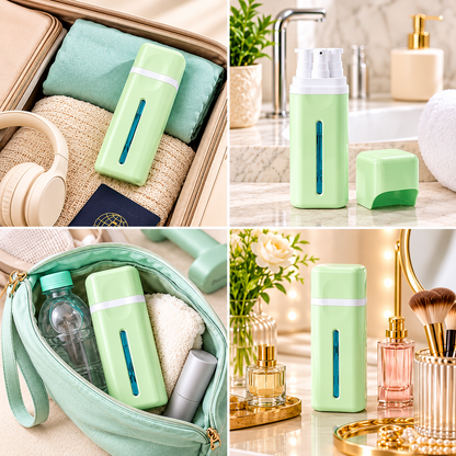 Multipurpose Travel Dispenser Bottle – Lotion & Spray Container