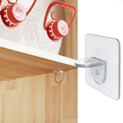 Nail-Free Shelf Support Holders Heavy Duty Cabinet Shelf Pegs