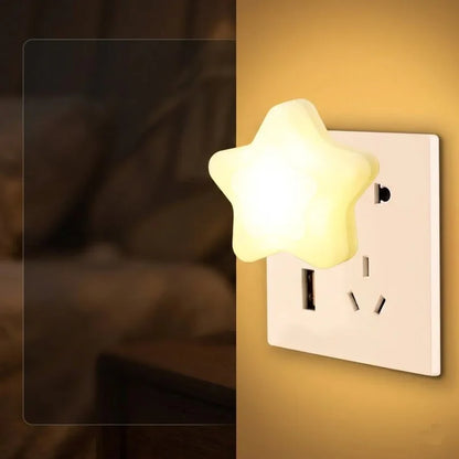 USB Star Shape Bedside Night Light